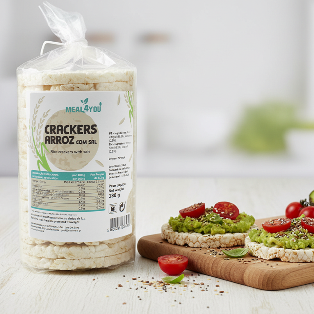 Crackers Arroz com sal