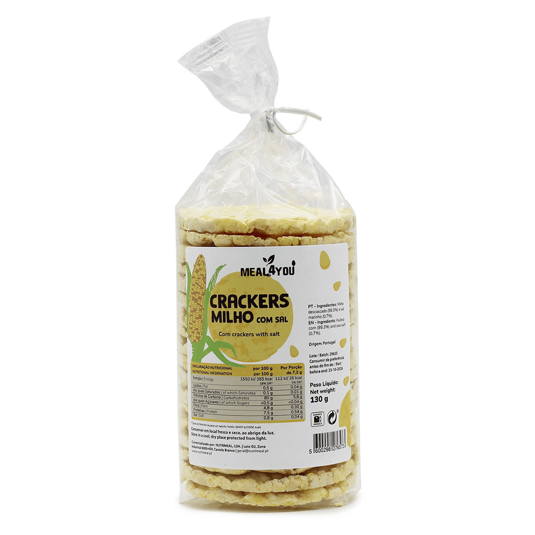 Crackers Milho com sal 130g