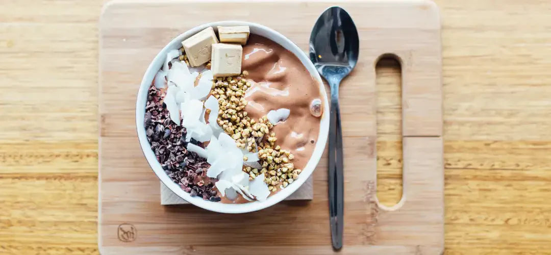 Smoothie Bowl de Cacau e Coco