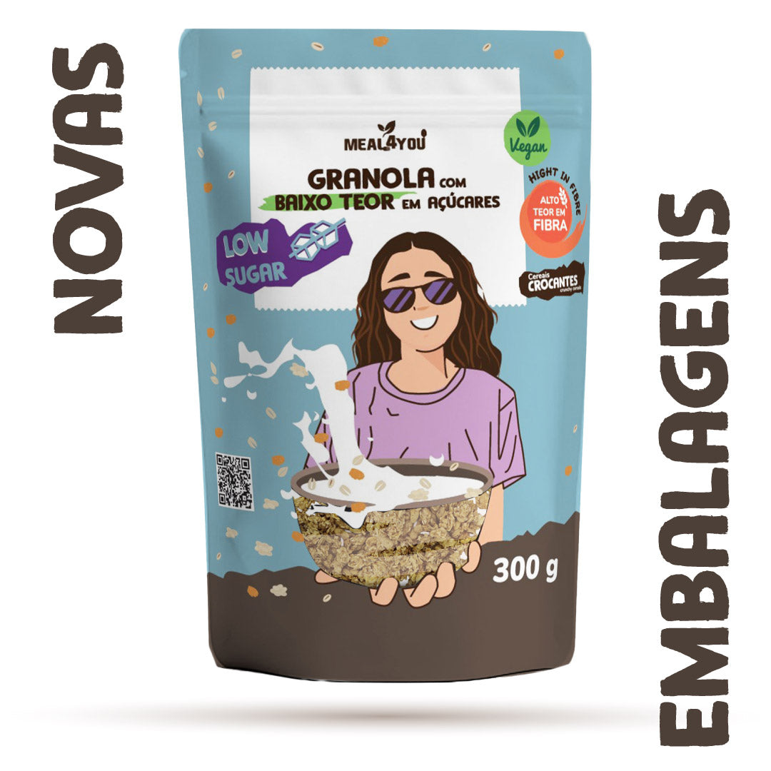 Granola Baixo teor em açúcares Meal4You