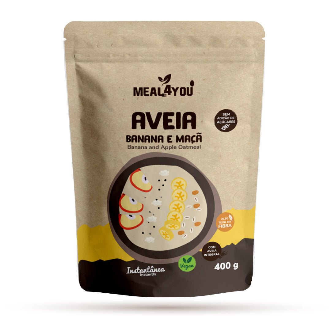 Aveia de Banana e maçã - 400g