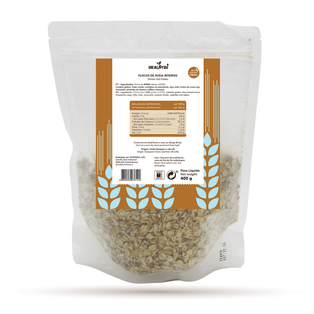 Flocos de Aveia inteiros Meal4You