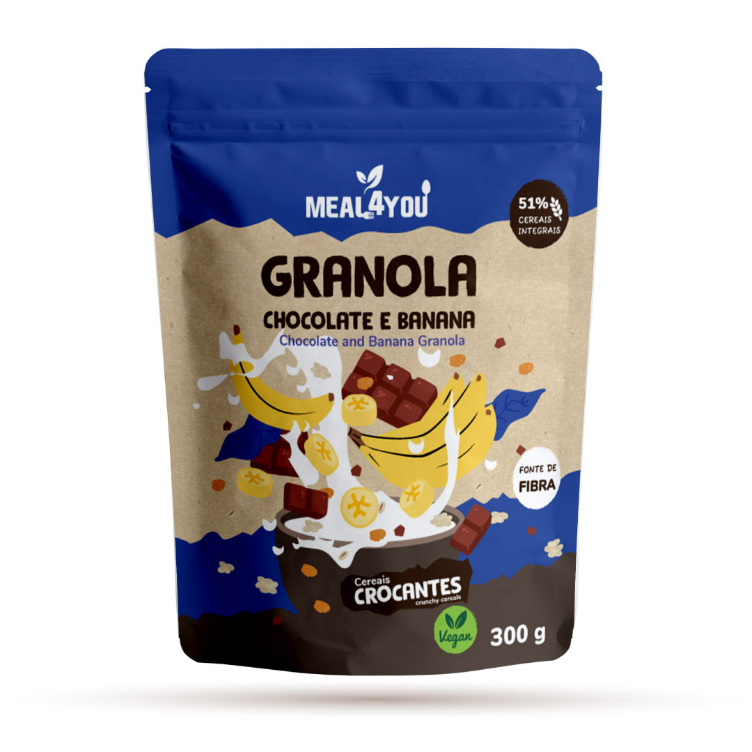Granola de Chocolate e Banana - 300g