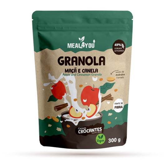 Granola de Maçã e Canela - 300g