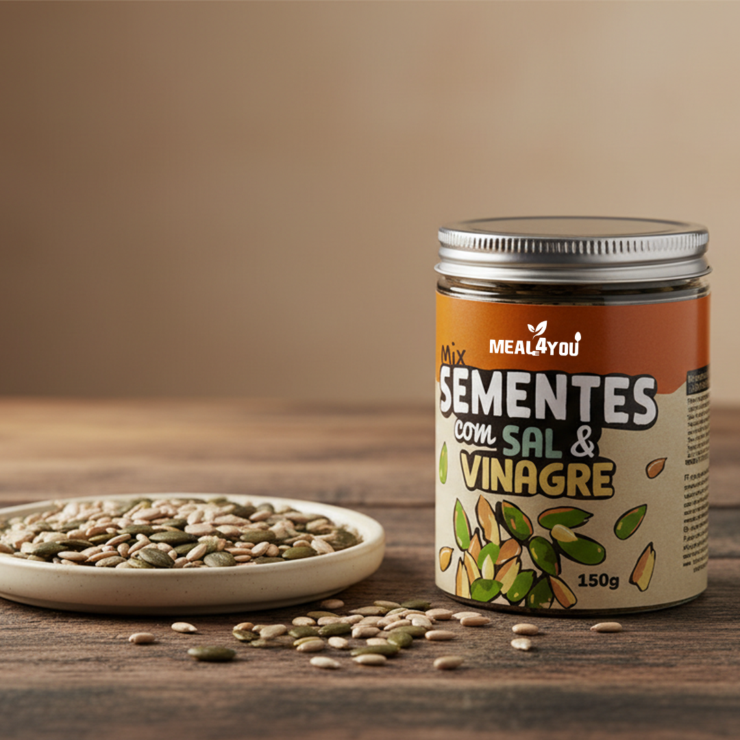 Mix Sementes com sal e vinagre