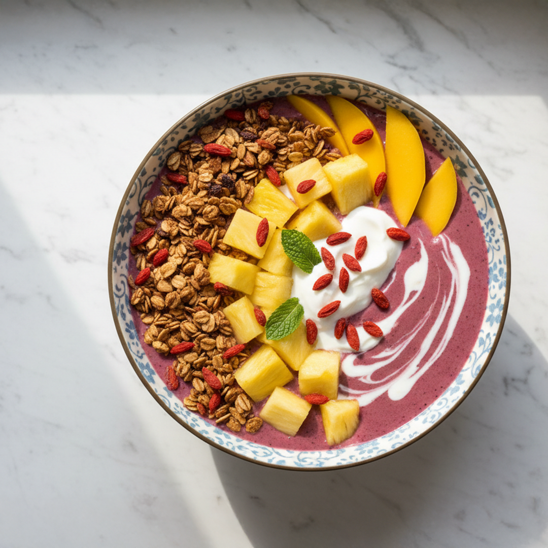 Granola de Amêndoa, Bagas de Goji e Açaí - 300 g