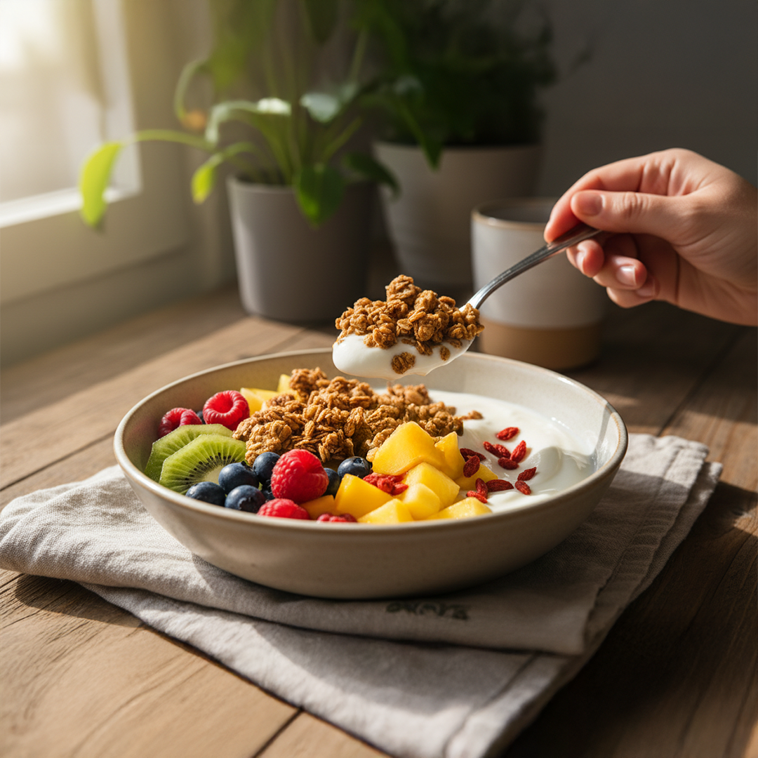 Granola de Amêndoa, Bagas de Goji e Açaí - 300 g