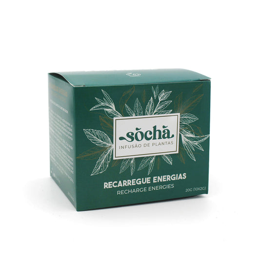 Infusão de Plantas SóChá - Recarregue Energias 20g
