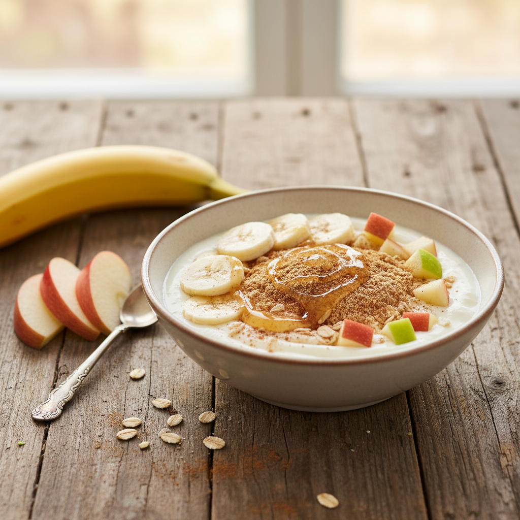 Aveia de Banana e maçã - 400g